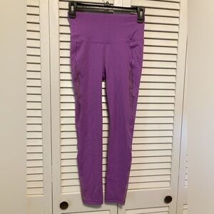 Calia By Carrie Underwood Purple Violet Energize 7/8 Leggings Size XS